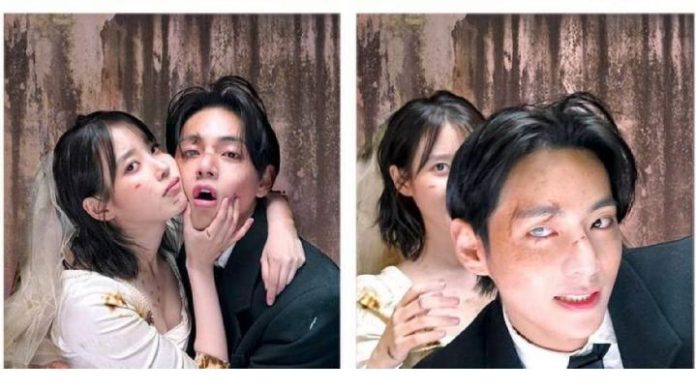 Adegan Mesra Video Musik Love Wins All Viral, IU dan V BTS Punya Nama Baru