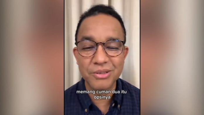 Anies Live TikTok, Fans Terhibur Melihat Gerakan Mulut Saat Bingung Mematikan Fitur Gift