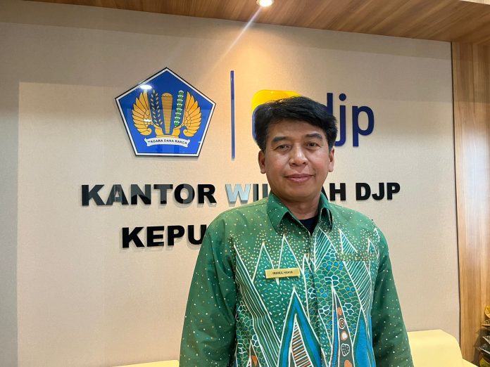Kepala Kanwil DJP Kepulauan Riau Imanul Hakim mengatakan penerapan NIK menjadi NPWP ini akan berlaku pada 1 Juli 2024 mendatang. (payus)