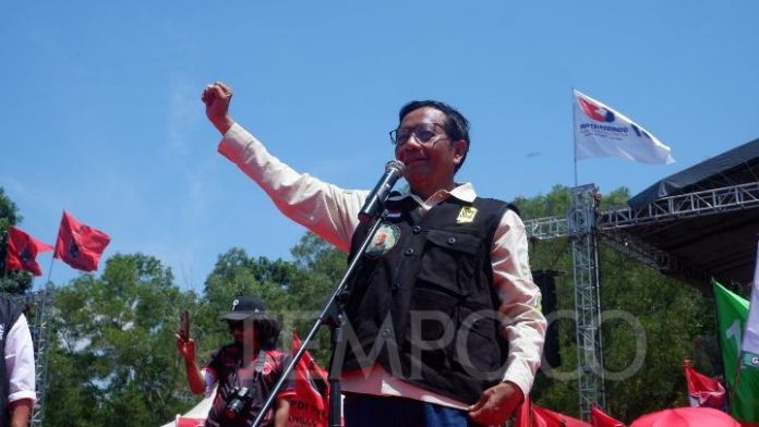 Janji Revisi UU KPK jika Menang Pilpres, Mahfud Md:  Pimpinan Lembaga Tak Boleh Dipanggil Presiden