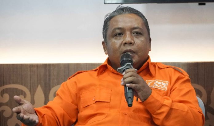 Ketua PC SPL Federasi Serikat Pekerja Metal Indonesia (FSPMI) Kota Batam, Suprapto mengakui massa yang akan turun dalam aksi May Day 2024 sebanyak 2000 pekerja. (PAYUS)