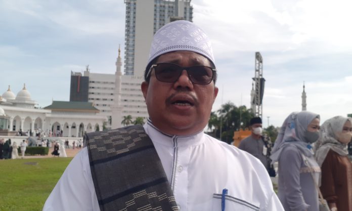 Kepala Kantor Kementerian Agama Kota Batam Zulkarnain mengatakan jumlah hewan kurban pada 2024 ini mengalami kenaikan 13,7 persen dibandingkan dengan 2023 lalu. (Roma Uly Sianturi)