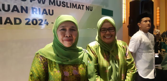 Ketua Umum Pimpinan Pusat Muslimat Nahdlatul Ulama (NU), Khofifah Indar Parawansa melantik Pengurus Pimpinan Wilayah Muslimat NU Provinsi Kepulauan Riau (Kepri) masa bakti 2024-2029. Pelantikan dilakukan di Hotel Harmoni One, Batam Center, Kota Batam, Provinsi Kepulauan Riau (Kepri) Kamis, (16/5/2024).