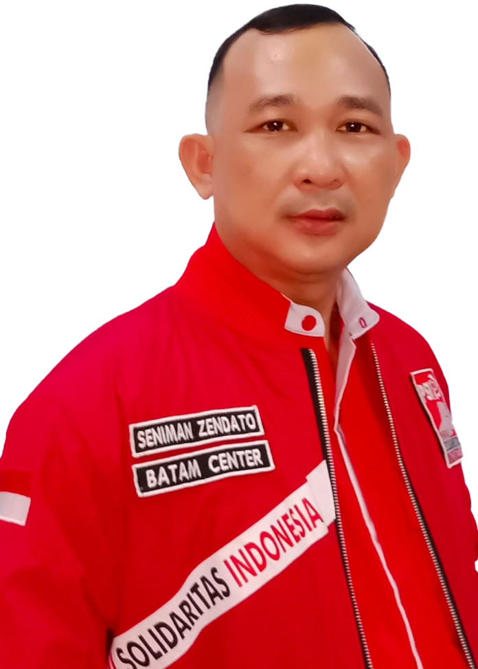 Ketua Desk Pilkada Wilayah Kepri, Seniman Zendato mengatakan Dewan Pimpinan Wilayah (DPW) Partai Solidaritas Indonesia (PSI) Kepulauan Riau (Kepri) membuka Penjaringan Bakal Calon (Balon) Kepala Daerah (Gubernur/Wakil Gubernur) pada Pilkada 2024. Hal ini sesuai dengan Surat Keputusan (SK) DPP PSI Nomor 041/SK/SPP/2024. (IST)