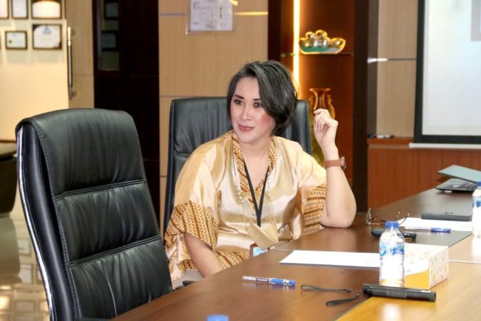 Head of Corporate Secretary ATB, Maria Yulvina Jacobus menyampaikan terkait informasi atau berita yang beredar mengenai putusan MA perihal pajak air permukaan pihaknya sudah menunjuk kuasa hukum, guna mengawal hasil putusan tersebut. (IST)