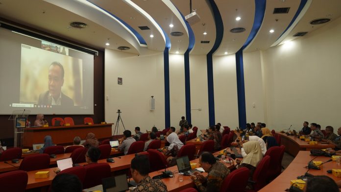 Sebanyak 38 pegawai Badan Pengusahaan (BP) Batam mengikuti kegiatan Pelatihan Teknis Sistem Manajemen Kelangsungan Usaha (SMKU) Tahun 2024 di Gedung IT, Batam Center, Rabu (5/6/2024). (Humas BP Batam)