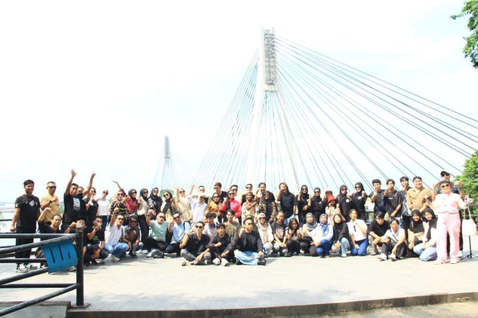 Dinas Kebudayaan dan Pariwisata (Disbudpar) Kota Batam membawa 234 peserta Kenduri Seni Melayu (KSM) 2024 mengunjungi sejumlah destinasi wisata di Batam, Sabtu (8/6/2024). (Disbudpar Kota Batam)