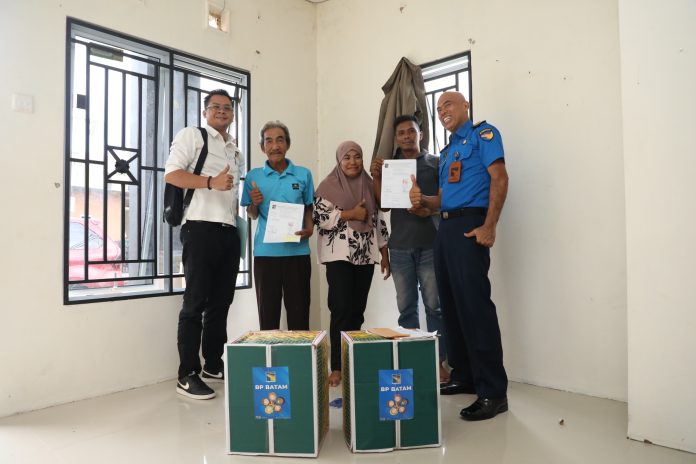 Badan Pengusahaan (BP) Batam, akan segera membayarkan santunan Kepada 31 Kepala Keluarga (KK) yang telah pindah ke hunian sementara. (Humas BP Batam)