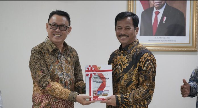 BP Batam kembali meraih Opini Wajar Tanpa Pengecualian (WTP) dari Badan Pemeriksaan Keuangan (BPK) Republik Indonesia atas Laporan Keuangan Tahun 2023, Senin (22/7/2024). (Humas BP Batam)