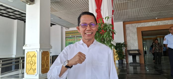 Wakil Wali Kota Batam, yang juga sebagai Bakal Calon Wali Kota Batam, Amsakar Achmad sudah mengajukan cuti untuk mengikuti kontestasi Pilkada November 2024 mendatang. (uly)