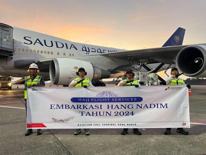 Hang Nadim melayani sebanyak 11.847 JCH dari 4 provinsi. Yakni Kepri, Pontianak, Riau, dan Jambi, yang terbagi dalam 27 kloter penerbangan. (Istimewa)