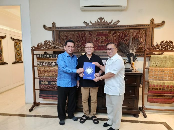 Sudah lima partai politik (parpol) yang mengusung Calon Gubernur Ansar Ahmad dan Wakil Gubernur Kepulauan Riau (Kepri), Nyanyang Haris Pratamura. (ISTIMEWA)