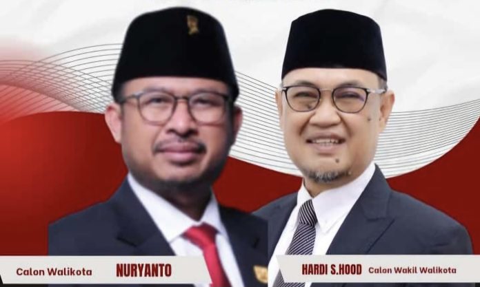 Partai Demokrasi Indonesia Perjuangan (PDIP) sudah memberikan rekomendasi kepada Ketua DPRD Kota Batam, Nuryanto dan Hardi Hood sebagai Bakal Calon Wali Kota dan Wakil Wali Kota Batam. (IST)