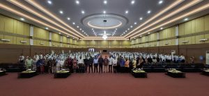 Uniba menggelar Pengenalan Kehidupan Kampus Mahasiswa Baru (PKKMB 2024), Rabu (25/9/2024). (uly)