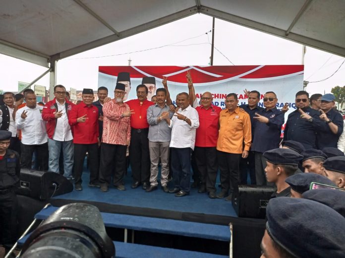 Sejak awal, bahkan sebelum keluar keputusan Mahkamah Konstitusi (MK) Nomor 60 Tahun 2024 tentang treshold pencalonan pilkada, PDIP telah berkomitmen mengusung Rudi-Rafiq bersama Partai Nasdem. (IST)