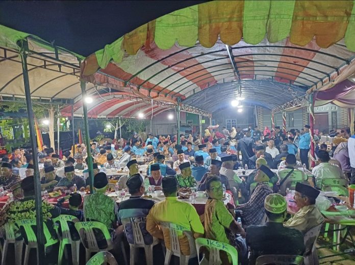 Calon Gubernur Kepulauan Riau (Kepri) nomor urut 2, H Muhammad Rudi (HMR) menghadiri silaturahmi sekaligus Maulid Nabi Muhammad SAW 1446 H, Ikatan Keluarga Suku Koto (IKSK), Rabu (2/10/2024) malam. (IST)