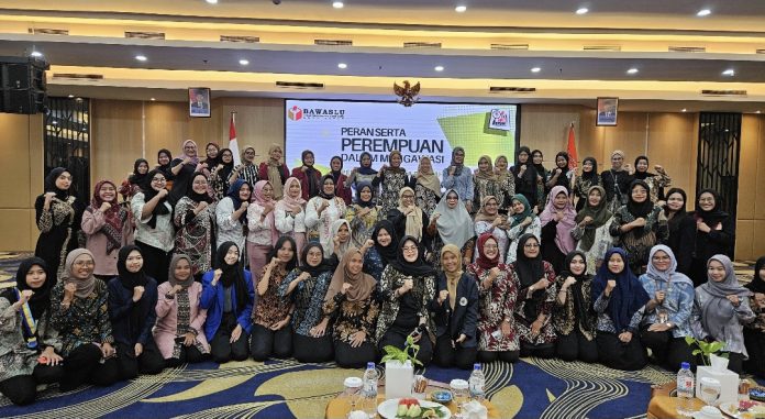 Badan Pengawas Pemilu (Bawaslu) Kota Batam menggelar Sosialisasi Peran Serta Perempuan dalam Mengawasi Pemilihan Kepala Daerah (Pilkada) 2024. Acara digelar di Hotel AP Premier, Kota Batam, Provinsi Kepulauan Riau (Kepri). (uly)