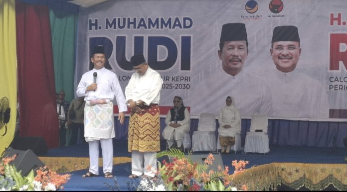 Tim Pemenangan pasangan Calon Gubernur dan Wakil Gubernur Kepri H Muhammad Rudi-Aunur Rafiq makin optimistis menang dalam kontestasi Pilkada Kepri 2024. (IST)