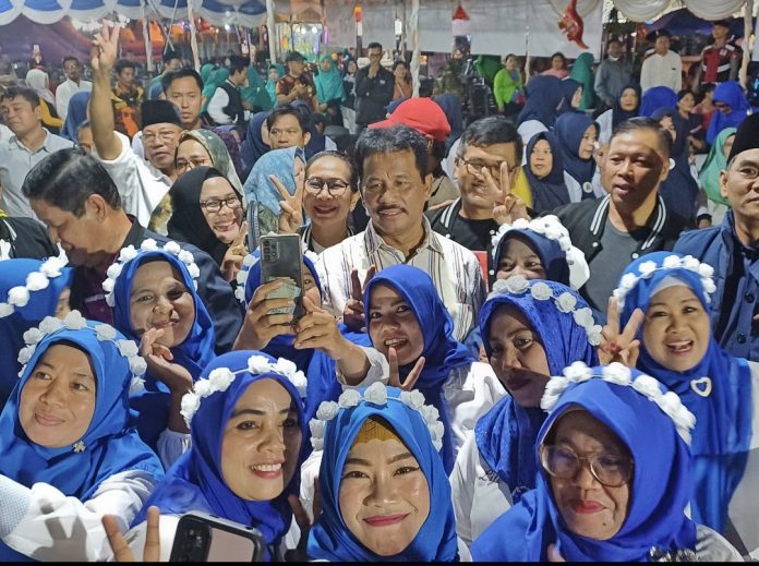 Silaturahmi dan Kampanye Dialogis Paslon Gubernur dan Wakil Gubernur Kepri nomor urut 2, HMR dan H Aunur Rafiq (Rudi- Rafiq), di BTC Mangsang, Seibeduk, Kota Batam, Rabu (16/10/2024). (IST)