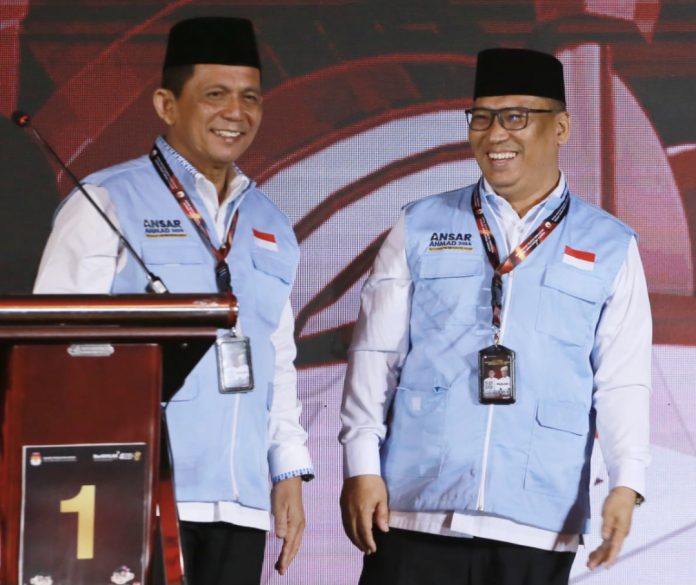 Debat terbuka Paslon Gubernur-Wakil Gubernur Kepri, Sabtu (2/11/2024) sore. (Ist)