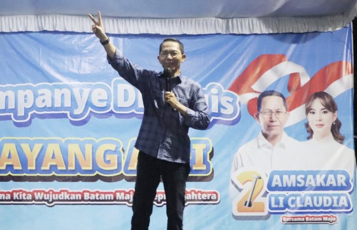 Calon Wali Kota nomor urut 02 di Pilkada Kota Batam 2024, Amsakar Achmad, mengatakan sinergi antara pemerintah di tingkat daerah dan pusat menjadi modal penting untuk menghadirkan kemajuan. (IST)