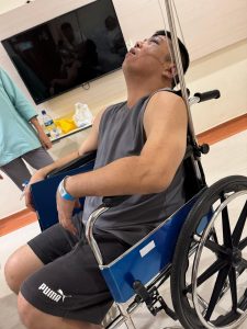 Kondisi korban Premanisme di Apartemen Formosa, Kota Batam, Provinsi Kepri, Jumat (13/12/2024)