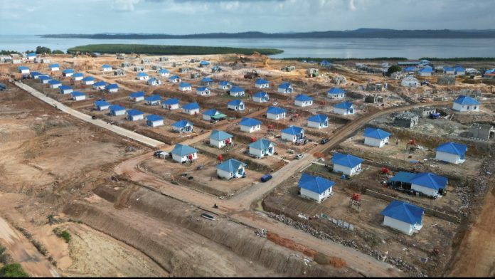 Rumah ganti terdampak Rempang Eco City. (Humas BP Batam)