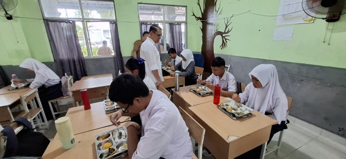 Kepala Dinas Pendidikan Kota Batam, Tri Wahyu Rubianto mengatakan sebanyak 59 sekolah sudah terima MBG di Kota Batam, Provinsi Kepri. (uly)