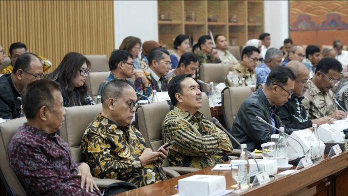 BP Batam mengikuti Rapat Dengar Pendapat dengan Komisi VI DPR RI di Gedung Nusantara I, Jakarta, Rabu (12/2/2025) (Humas BP Batam)