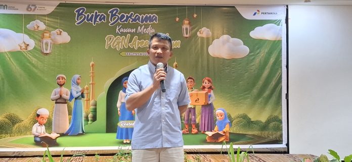 Head Area PGN Batam, Wendi Purwanto mengatakan pihaknya akan menambah jargas untuk 4.045 pelanggan di Kota Batam sepanjang tahun 2025. (uly)