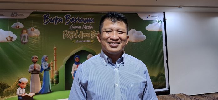 Sales Head Area PGN Batam, Wendi Purwanto mengatakan pihaknya menyiapkan jaringan infrastruktur gas bumi di dapurnya. (uly)