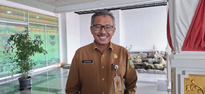 Sekretaris Daerah Kota Batam, Jefridin Hamid mengatakan Job fit salah satu cara untuk menilai kinerja daripada OPD, Rabu (30/4/2025). (uly)