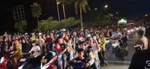 Pawai takbir ini menunjukkan semangat kebersamaan dan antusias masyarakat menyambut Hari Raya Idul Fitri. (uly)