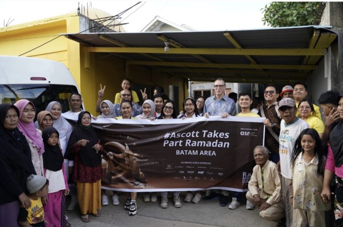 Ascott Takes Ramadan Batam menggelar kegiatan sosial. (Istimewa)