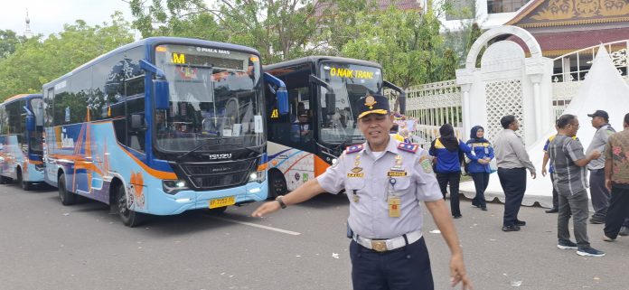 Dishub Batam menganggarkan sekitar Rp8,5 miliar menyewa layanan operasional untuk 13 unit Bus Trans Batam pada tahun 2025 dengan skema BTS. (uly)