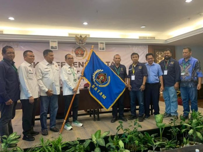 Agus Bagjana resmi terpilih sebagai Ketua Persatuan Wartawan Indonesia (PWI) Kota Batam periode 2025-2028. (Istimewa)
