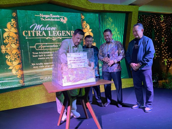 Nongsa Resorts menggelar malam apresiasi bertajuk “Citra Legenda, Appreciation Night”, Rabu (14/5/2025) malam. (Istimewa)