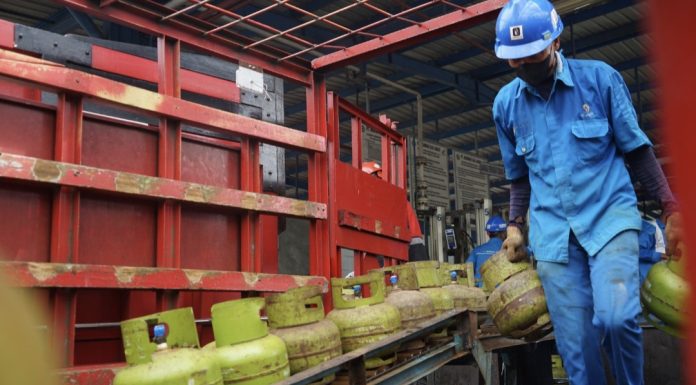 Pertamina Patra Niaga Regional Sumbagut meyiapkan penambahan LPG 3 kg secara fakultatif sebanyak 144.480 tabung LPG 3 Kg di Provinsi Kepri. (Istimewa)