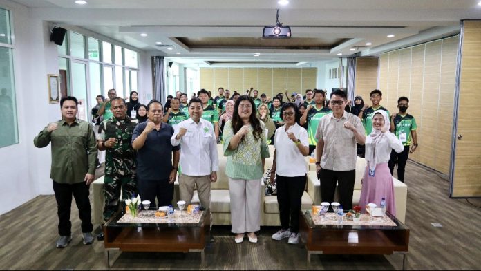 PERPANI Kota Batam resmi membuka Pelatihan Pelatih Panahan pada Sabtu (22/6/2025), bertempat di lantai 4 Gedung Aula Rumah Sakit BP Batam. (Humas BP Batam)