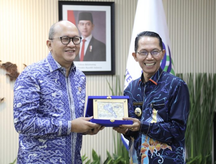 BP Batam resmi menandatangani Nota Kesepahaman bersama Kementerian Investasi dan Hilirisasi/ BKPM, Selasa (24/6/2025) di Jakarta. (Humas BP Batam)