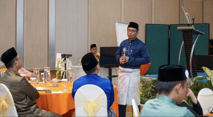 Kepala BPMP Kepri, Warsita membuka kegiatan Fasilitasi dan Supervisi Implementasi Program Prioritas Kemendikdasmen periode Juni 2025. (Istimewa)