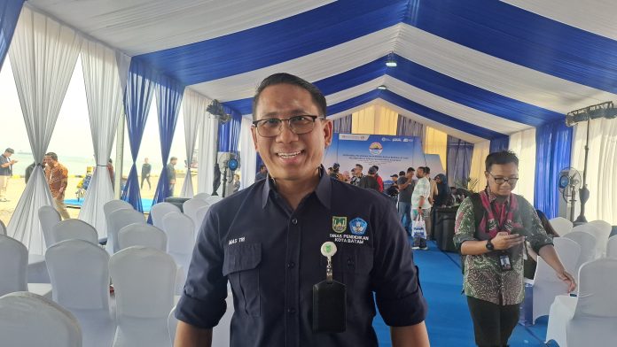 Kepala Dinas Pendidikan Kota Batam, Tri Wahyu Rubianto mengatakan tak hanya sekolah, MBG juga melayani Posyandu. (uly)