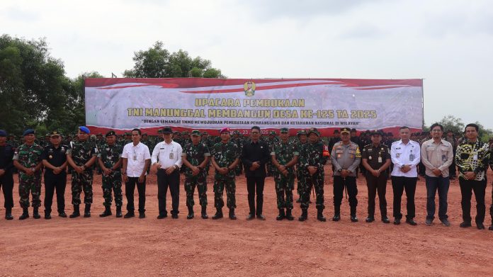 Program TMMD ke-125 tahun 2025 resmi dimulai di Kecamatan Nongsa, Kelurahan Sambau, Kota Batam, Provinsi Kepri. (Istimewa)