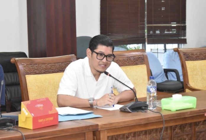 Anggota Komisi II DPRD Kota Batam, Gabriel Anggito Sianturi, menyoroti penataan sistem rekomendasi pengisian BBM bersubsidi di SPBU. (uly)