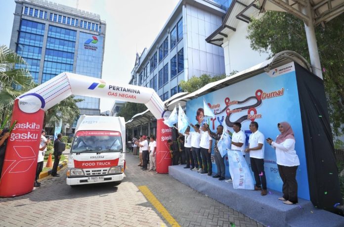 City Gas Tour 2025 akan menyambangi empat kota di Sumatera, yaitu Medan, Pekanbaru, Dumai, dan Batam, dengan titik keberangkatan dari Kantor Pusat PGN di Jakarta pada Rabu, (10/09/2025). (Istimewa) City Gas Tour 2025 akan menyambangi empat kota di Sumatera, yaitu Medan, Pekanbaru, Dumai, dan Batam, dengan titik keberangkatan dari Kantor Pusat PGN di Jakarta pada Rabu, (10/09/2025). (Istimewa)