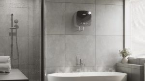 Desain Onyx Series yang ramping dan minimalis, menyatu sempurna dengan estetika kamar mandi modern.