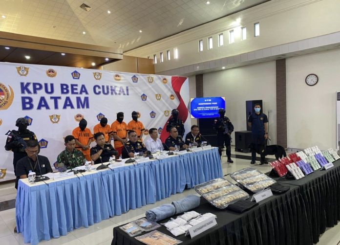 Bea Cukai Kota Batam berhasil menggagalkan upaya penyelundupan bernilai miliaran rupiah di wilayah perbatasan. (Istimewa)
