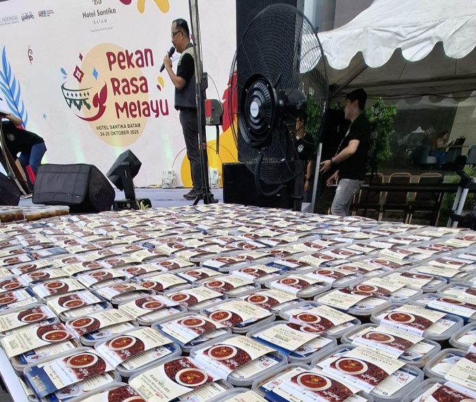 Memperingati Hari Ulang Tahun (HUT) ke-3, Hotel Santika Batam menggelar acara bertajuk “Pekan Rasa Melayu 2025”