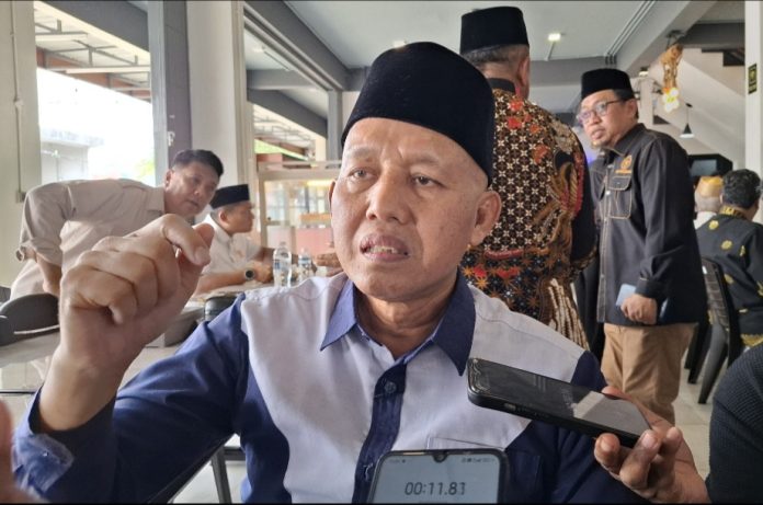 Anggota Komisi III DPRD Provinsi Kepri Muhammad Musofa mengapresiasi atas berdirinya Rumah Qur’an BWI Kota Batam. (uly)