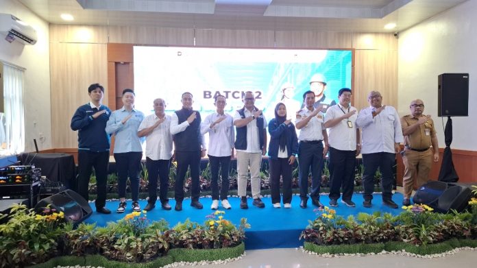 PT Integrasi Aviation Solusi atau IAS sebagai sub-holding InJourney gelar kick off TJSL 2025 bertema “IAS Terampil”. (uly)